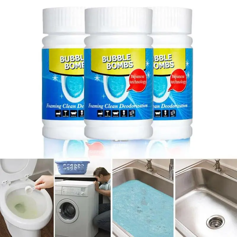 

Quick Foaming Toilet Cleaner Detergent Universal Dredging Multi-function Toilet Cleaner Sink Drain Cleaners Drop Shipping