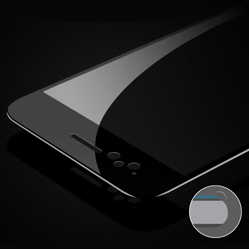 5D Round Curved Protective Tempered Glass For OPPO R11  R9S 4D Upgrade Edge Full Coverage Premium Screen Protector Film Glass (1)