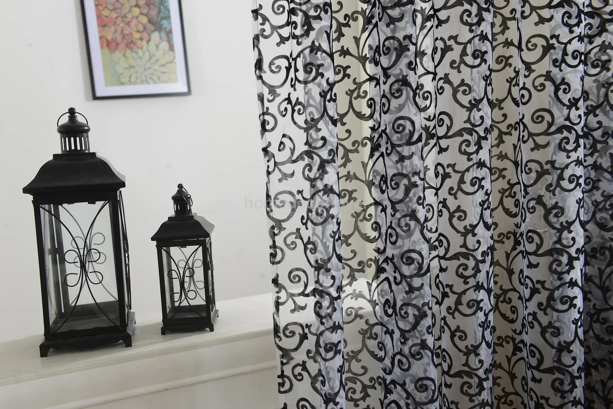 Zwarte gordijnen slaapkamer: landelijke slaapkamer gordijnen ...
