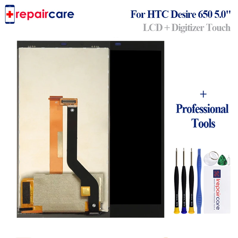

Original For HTC Desire 650 LCD Touch Screen with Frame For HTC Desire 650 Display Digitizer Replacement Parts 650