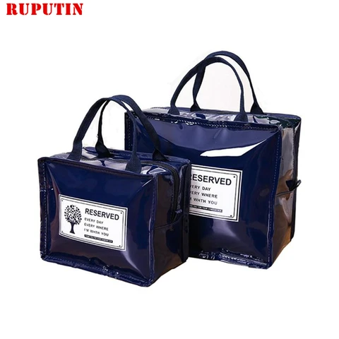 Pacote de Almoço Bloco de Gelo Bolsa do Piquenique Lancheira para as Mulheres Ruputin Mais Frio Lancheira Isolamento Térmico Thermo Crianças Lunchbags Bolsas pu