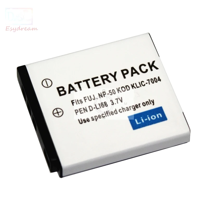 NP 50 FNP50 DLI68 1200mAh Camera Battery for Fuji X10 X20 FinePix