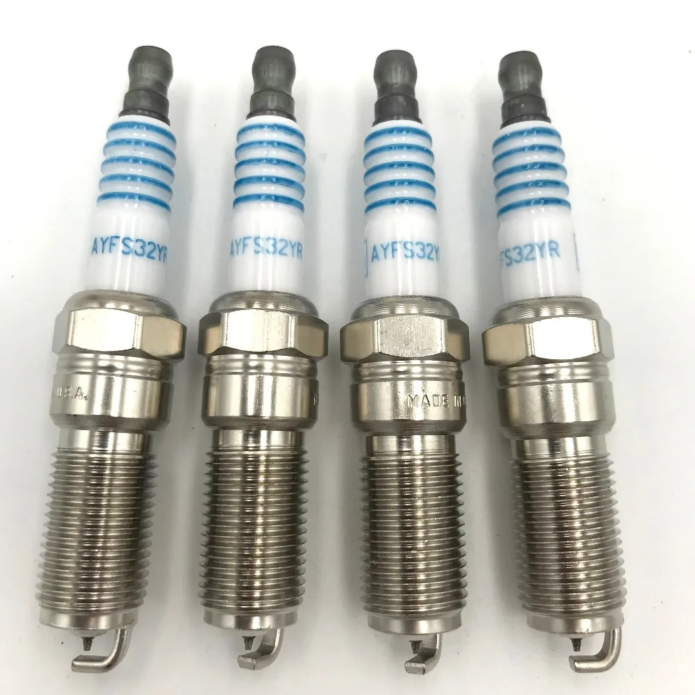 

4Pcs/lot SPARK PLUGS For FORD MOTORCRAFT SP-530 SP530 AYFS32YR AYFS-32Y-R