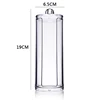 Acrylic Cotton Swab Organizer Box Portable Round Container Storage Case Make up Cotton & Pad Box For Home Hotel Office 5
