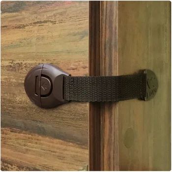 

1Pcs Baby Safety Lock Children's Drawer Cloth With Lock Multi-Function Long Lock