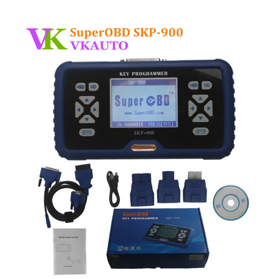 Новый автомобильный ключевой программатор V5.0 SKP-900 SKP 900 поддерживает большинство