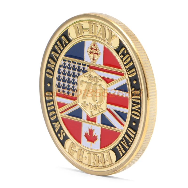 Памятная монета Normandie победе 70 летие 1944 сувенир # H030 #|souvenir|souvenir coin |