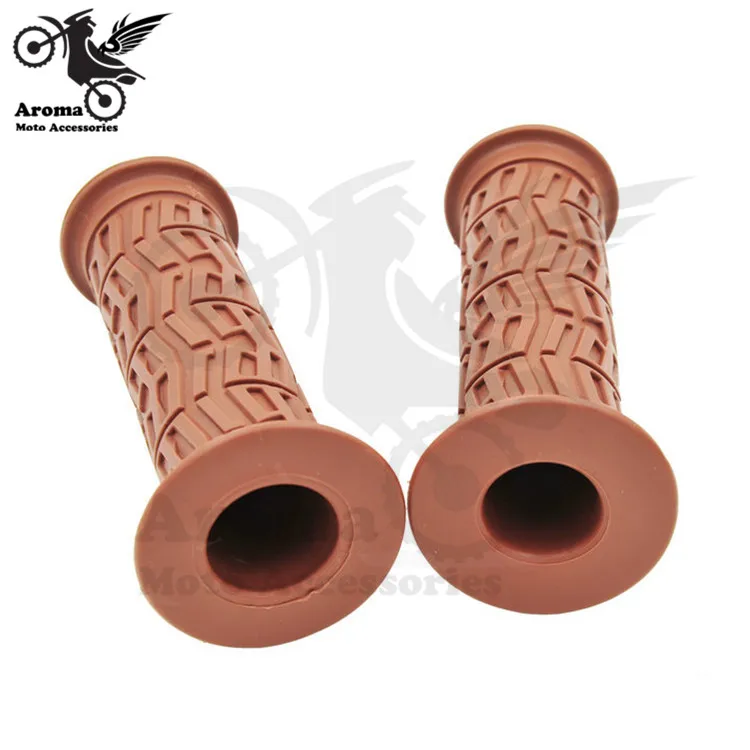 7/8" 22mm rubber motorcycle grips for Harley Davidson grip motorbike