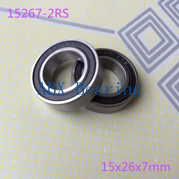 

15267-2RS bearing 15x26x7 mm 15267 RS bearing bike wheels bottom bracket repair bearing MR15267 Free shiping 15*26*7mm
