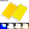 Sumbulbs DIY LED Panel Light 94x50MM 1500LM Ultra Bright Warm Natural Cold White Blue DC 12V 15W COB Board LED Lamp 1