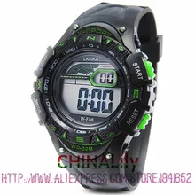 Enfants Montre Étanche Chronométrage Sportif Mâle Fille Lumineux Montre de Sport L’alarme Élève Garçon Fille Montres Durable Montres 123