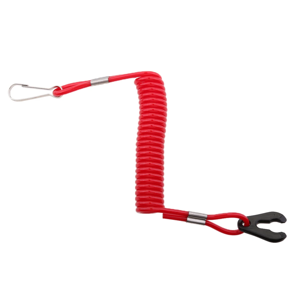Engine Motor Kill Stop Switch Safety Tether Lanyard For Yamaha New Racing Safety & Durable