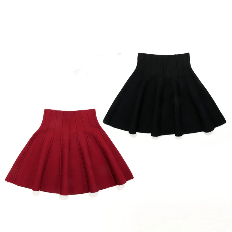 

summer girls skirts high waist ruffles girls skirts for kids 3-18t