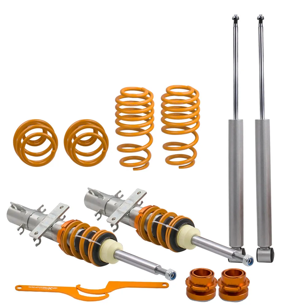 

Coil Spring Coilovers Kit for VW Volkswagen Gol Mk5 2008 2009 2010 2011 2012 for Polo MK4 9N Fox 5Z Audi A2 8Z Lowering Strut
