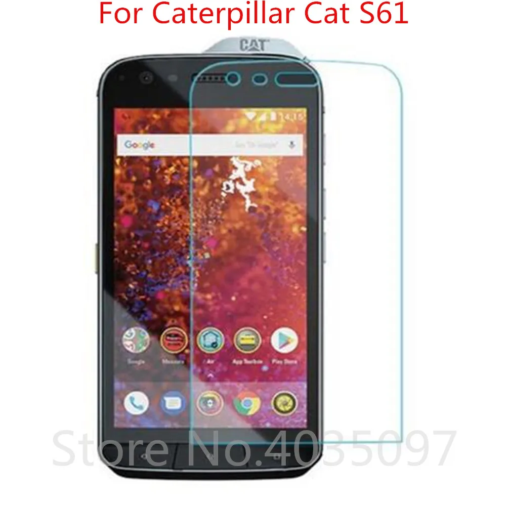 

2.5D 9H Glass For Caterpillar Cat S61Screen Protector Tempered Glass For Caterpillar Cat S61 Anti-Scratch Protective Film