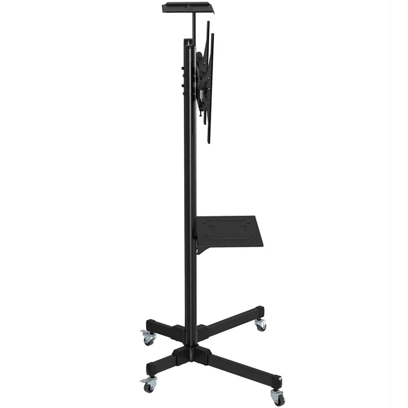 Mobile TV Cart with Universal TV Mount for 32-60
