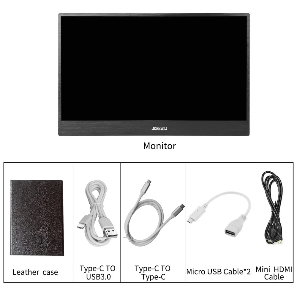 15,6 "1920*1080 сенсорный type-c hdmi led ips 16:9 ультра-тонкий hd дисплей непосредственно 16:9 для Windows 7 8 10 net игры huawei может коснуться