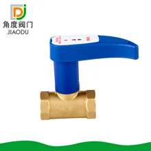 Заводской Прямой 4 точки 6 точек латунный регулируемый клапан управления потоком цифровой замок балансный клапан