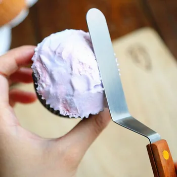 

Best Sale 6 inch Stainless Steel Butter Cake Cream Knife Spatula Smoother Icing Frosting Spreader Fondant Pastry Cake Decoration