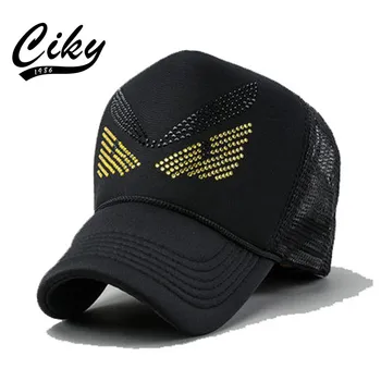 

Fashion New Men's Cotton Baseball Cap Women Gorras Novelty Little Monster Mesh Casual Summer Outdoor Sport Sun Hat B-133