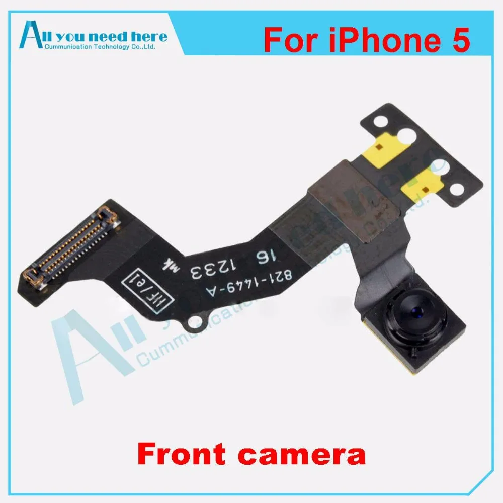 IPH0542  Original OEM Front Face Camera Photo Head Cam Flex Ribbon Parts For iPhone 5