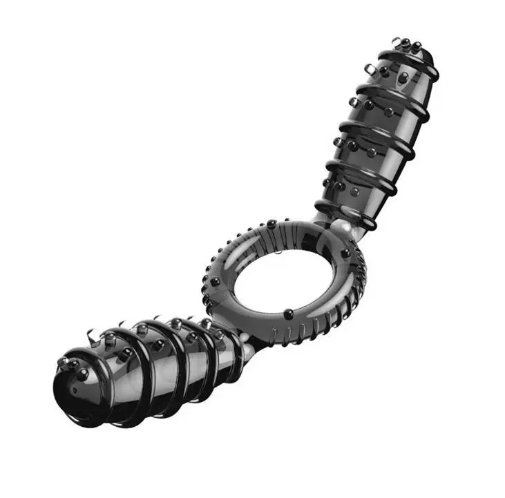Delay Ejaculation Cock Vibrating Ring Vibrator for Condom Clitoral Stimulator Penis Sleeve Extender Sex Toy Men Couples | Красота и