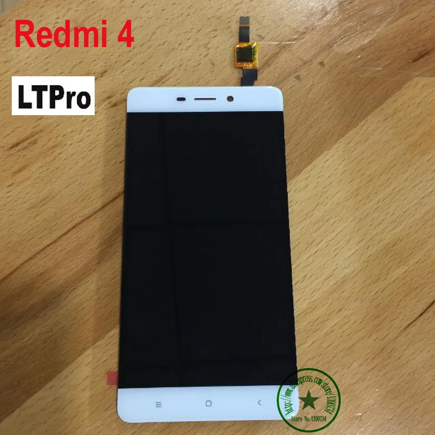 

LTPro TOP Quality LCD Display Touch Screen Digitizer Assembly For Xiaomi Redmi 4 Standard Edition 2GB RAM 16GB ROM phone Parts
