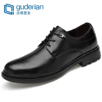 

GUDERIAN Business Shoes Men Oxford Comfortable Genuine Leather Men Shoes Big Size 37-47 Men Elegant Shoes Zapatos De Vestir