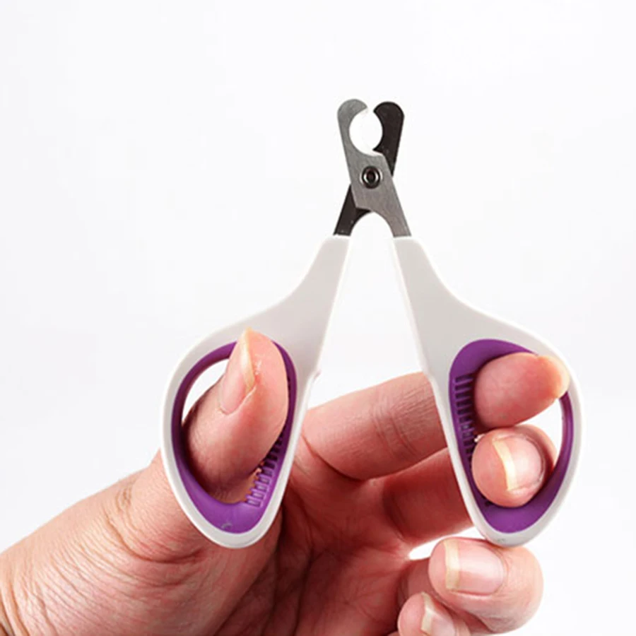 

Pet Grooming Cat Nail Trimmer Clipper Scissors Steel Dog Nail File Grinder Mascotas Guillotine Cats Pets Accessories 70M0109