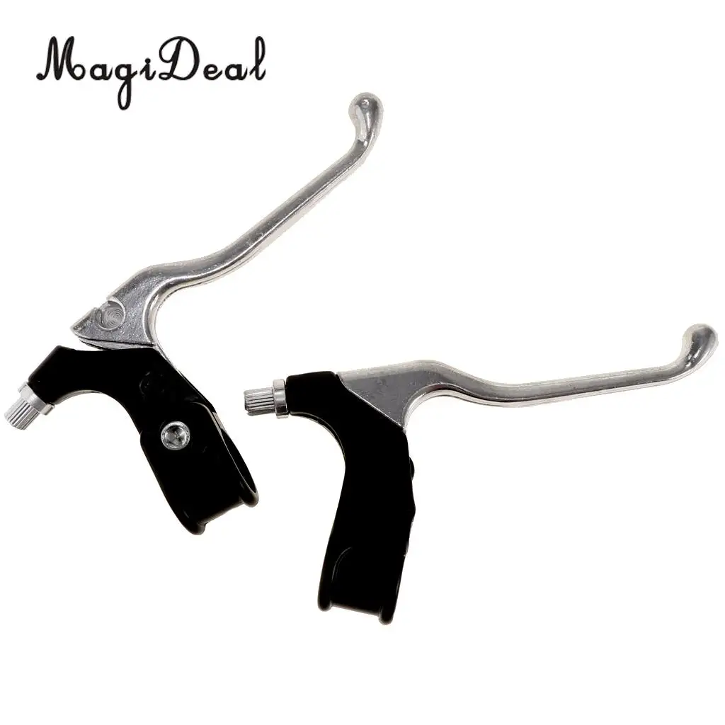Brake Aluminum Alloy V-brake Disc Brakes Lever Mountain Bike Bicycle Brake Handle Handbrake Crank Black