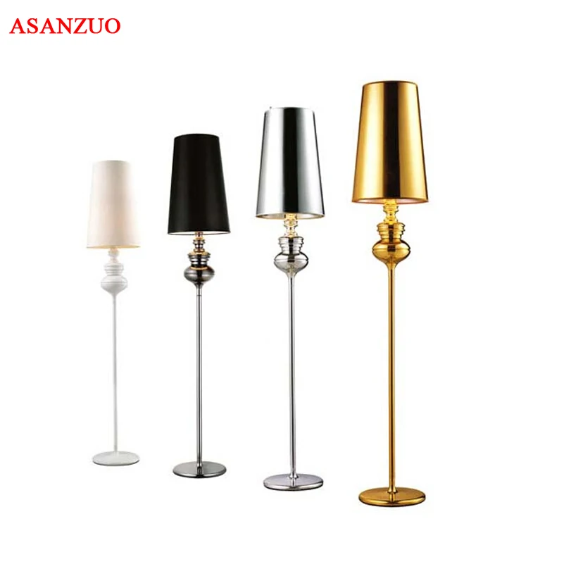 

Hot Sale Nordic Floor Lamp Gold Silver Black White Trendy Floor Lamp Indoor Lighting E27 Bedroom LED Light
