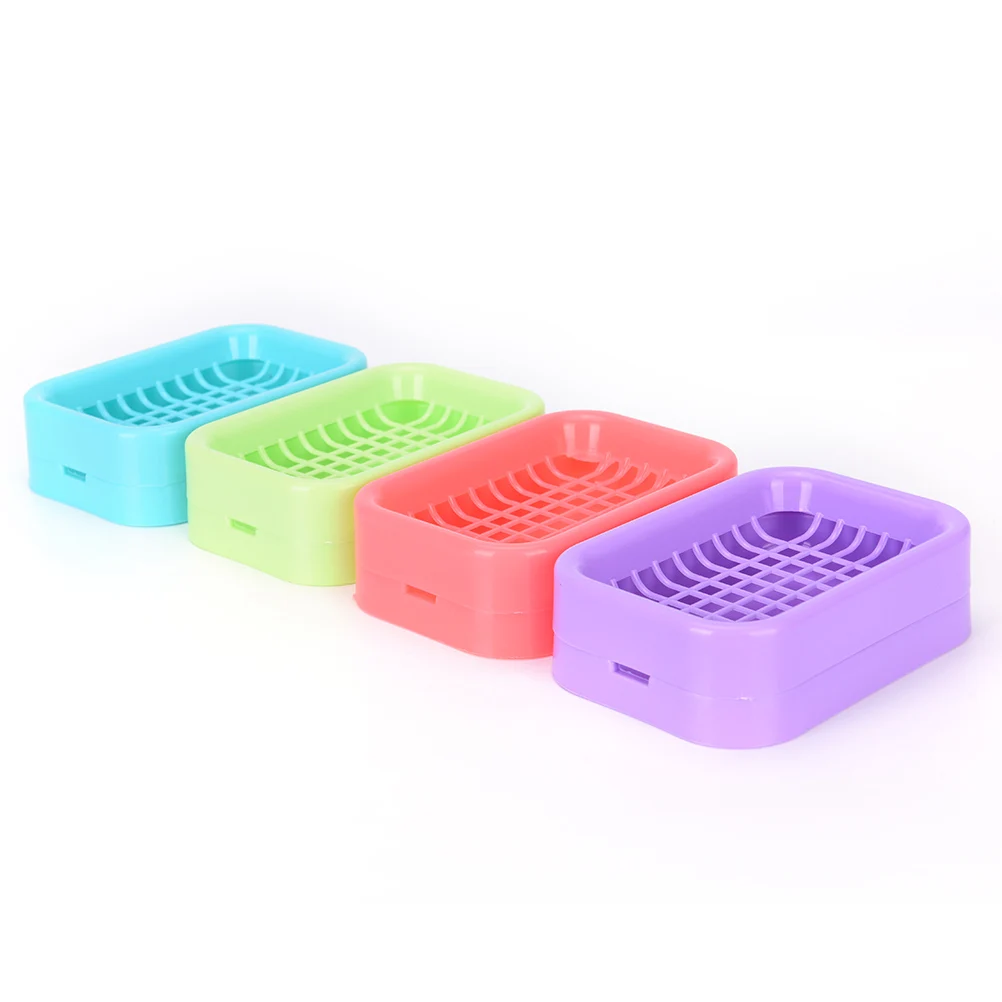 1 Pcs Saboneteira Box Caso Titular Container para o Banheiro Viagem Carry Case Modelos Explosão Doce Cor