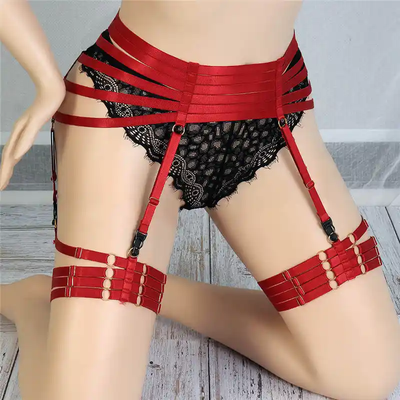 elastic garter belt
