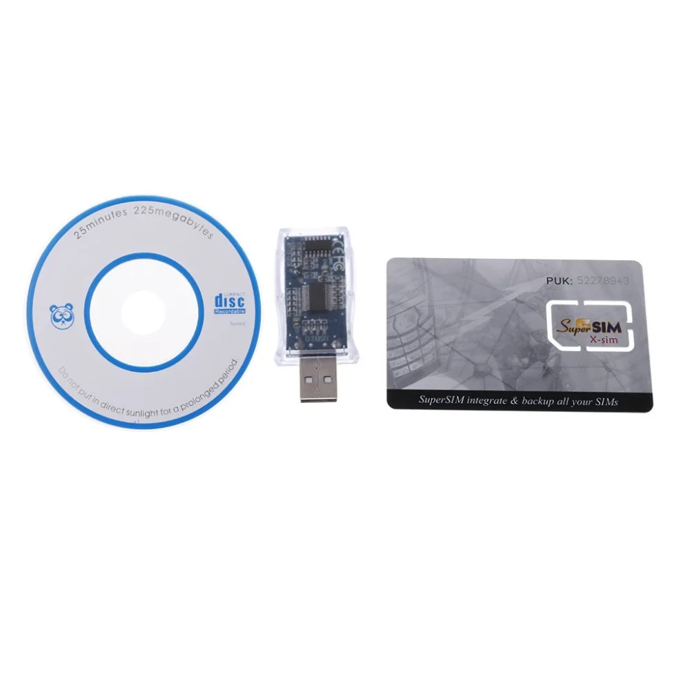 Новые горячие USB 16in1 Sim card Reader Писатель копия Cloner резервного копирования CD JUL26 челнока