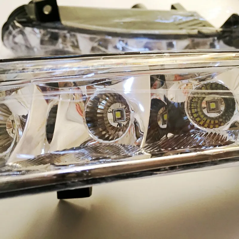 Автомобильный светодиодный LED DRL лампы для Skoda Octavia RS A5 2009 2010 2011 2012 2013 провода белый