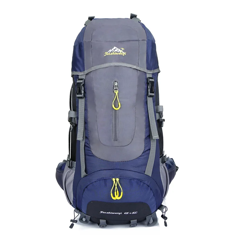 Large travel backpack 60L waterproof nylon men women climb backpack