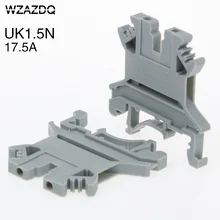 O terminal de conexão de tensão uk1.5n é parte de cobre puro do pelotão 1.5 quadrado combinado com o tipo comum linha terminal chama reta