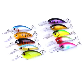 

YUZI 100pcs new arrival Big Wobbler Plastic Crankbait Fishing Tackle 14G 10CM Hard Crankbait Fishing Lures