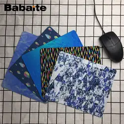 Babaite минималистичный 3d фон ноутбук Мышь pad Размеры для 25x29 см Скорость Мышь Pad