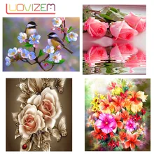 Full round drill Diamond Mosaic Flower DIY Diamond Painting Cross Stitch Bird Home Decor Picture Of Rhinestone L845 Full round drill Diamond Mosaic Flower DIY Diamond Painting Cross Stitch Bird Home Decor Picture Of Rhinestone L845