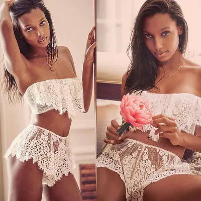 

Sexy-Women'S Lace Lingerie Nightwear Underwear G-String Babydoll Sleepwear Short New Hot Hollow Out Sexy