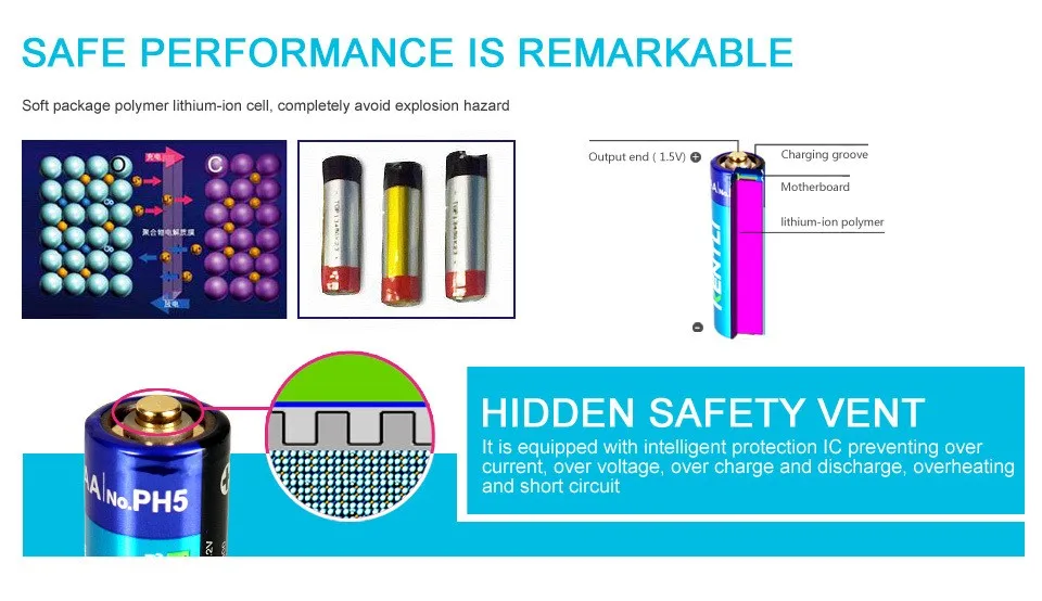 KENTLI литий-ионная батарея зарядное устройство для kentli полимерная литий-ионная AA аккумуляторная батарея