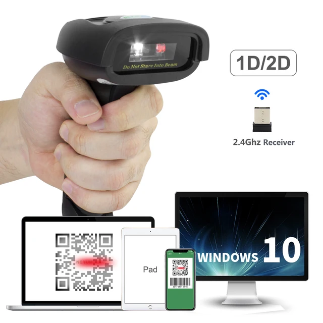 Cheap Handheld 2.4G Wireless 2D QR Barcode Scanner with USB Receiver for Mobile Payment computer Screen HW-L28W Cheap Handheld 2.4G Wireless 2D QR Barcode Scanner with USB Receiver for Mobile Payment computer Screen HW-L28W