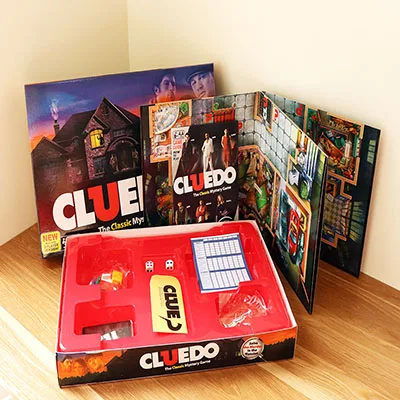 Cluedo sustor Clue Откройте для себя секреты классическая настольная игра английская версия инструкции ДЕТЕКТИВНАЯ ИГРА для семьи Вечерние - Color: Light Grey