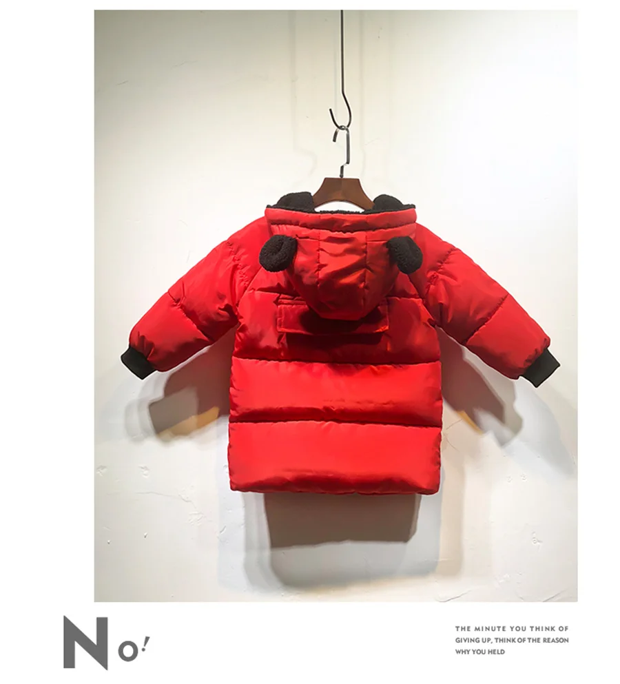 Детские куртки; зимнее пальто для мальчиков и девочек; плотный Снежный комбинезон для малышей; зимнее пальто; детская теплая верхняя одежда; пальто с капюшоном