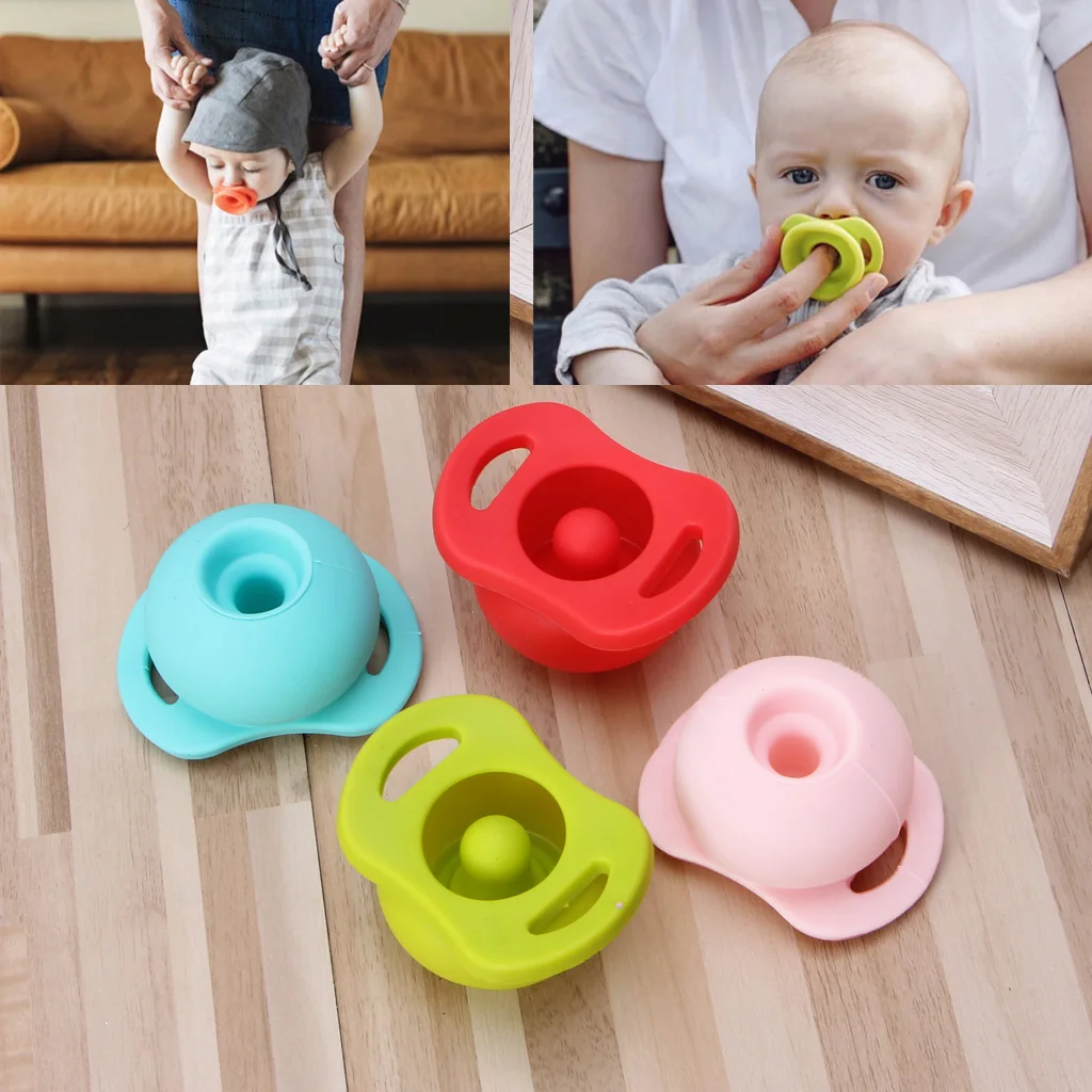 

Funny pacifier Nipple Adjustable Flexible Pacifier Silicone Feeder Cute Soother Flexible Pacifier For Newborn Infant Orthodontic