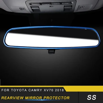 

Auto Car-styling Rearview Mirror Protector Interior Accessories for Toyota Camry XV70 2018