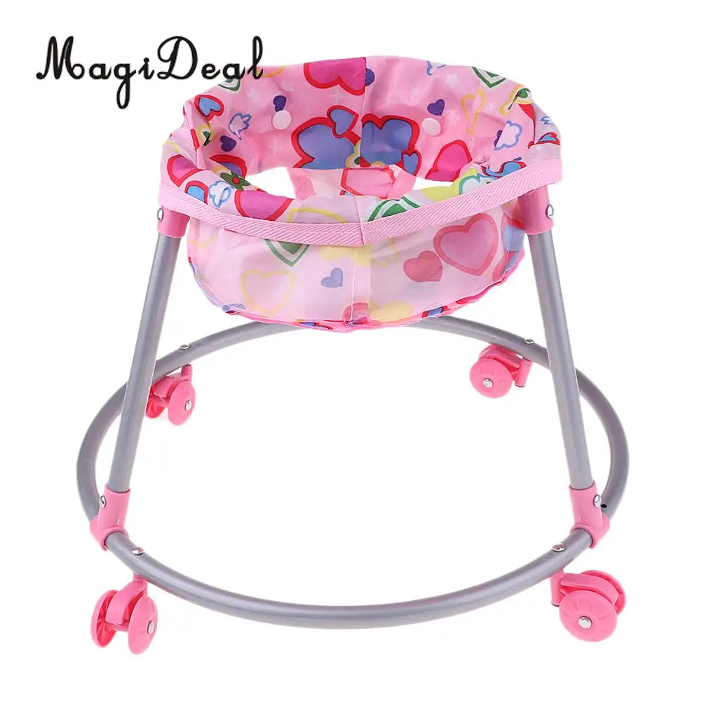 Dollhouse Baby Doll Simulation Stroller Chair Carrier Seat Nursery Room Furniture Doll Accessories
