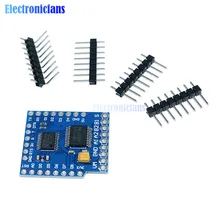 Pour WeMos D1 mini I2C, Module de pilote de bouclier à double moteur avec Pot série, Module de conduite de bouclier à double moteur