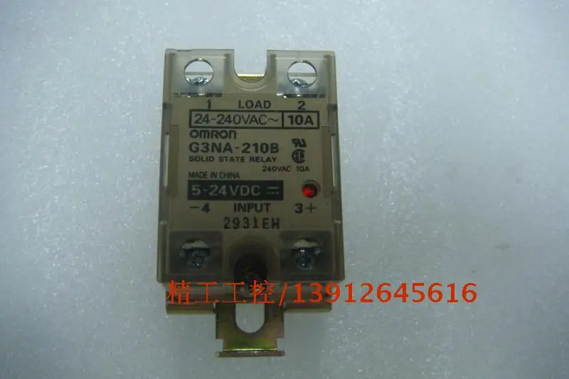 

[SA] OMRON's new non packaged solid state relay G3NA-210B spot a physical map --5pcs/lot